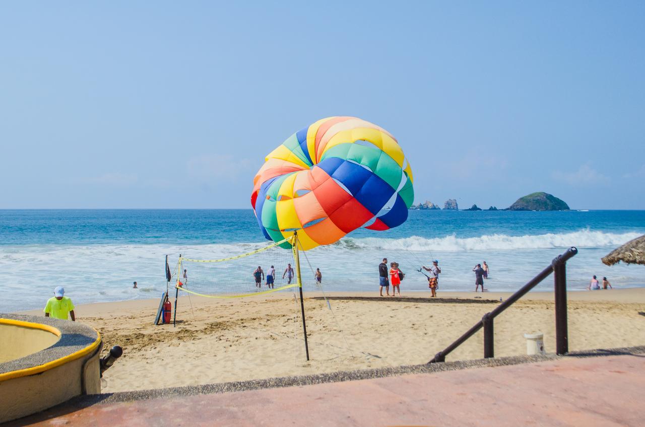 Enna Inn Ixtapa Departamento 01 Recamara Vista Mar 외부 사진